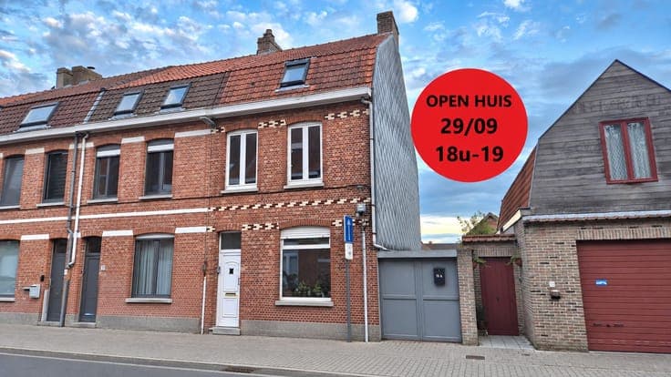 OPEN HUIS DINSDAG 29/09 van 18u tot 19u. UNIEKE TWEE-WOON...