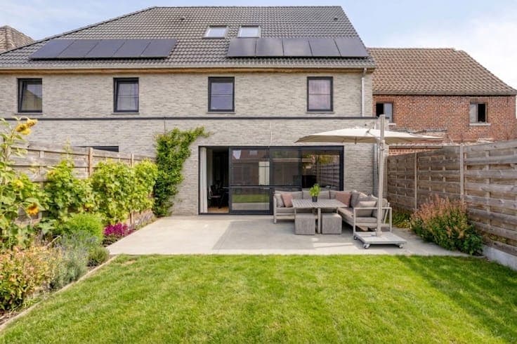Spacious new-build house with 5 bedrooms in Sijsele for sale