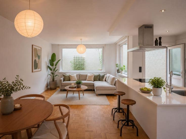 A ready-to-move-in 4-bedroom family home with a garage in Le