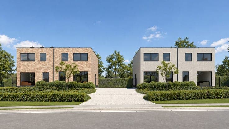 Energy-efficient semi-detached home in Kortenaken