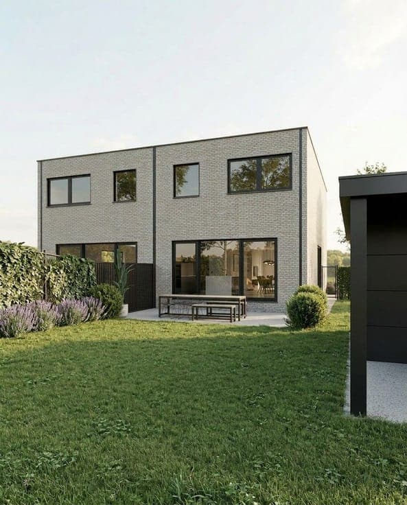 Energy-efficient semi-detached home in Kortenaken