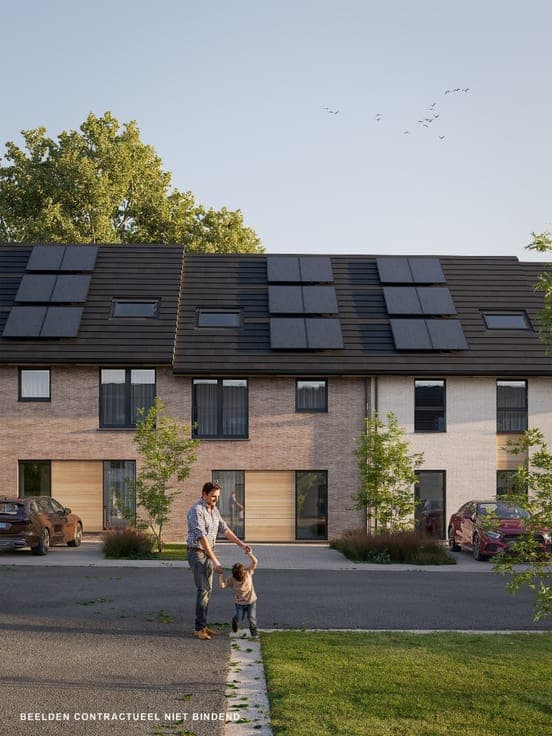 Hedendaagse en lichtrijke nieuwbouwwoning te koop in een ...