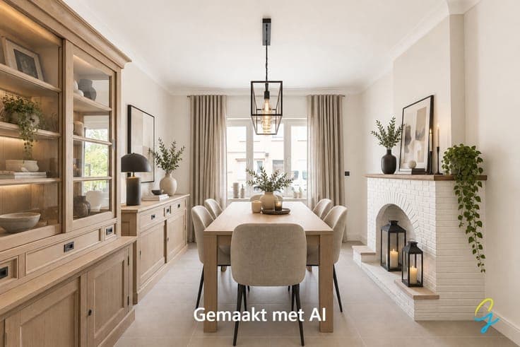 Semi-detached house with 5 bedrooms, garage, garden and ware