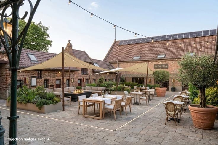 Historic Quadrangular Farmhouse with Unique Potential