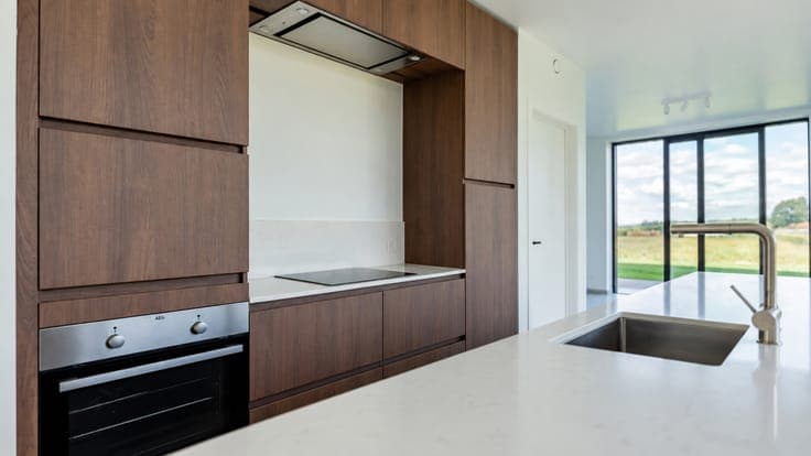 Modern Newly Built Home with 3 bd. , Garden and Open Views