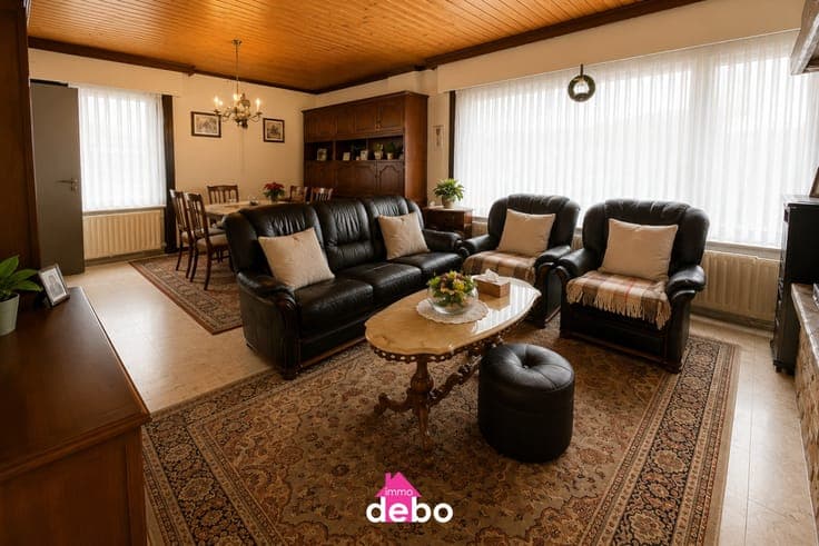 Charmante halfopen bebouwing met 3 slaapkamers, zonnige t...