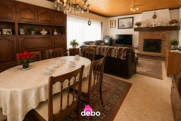 Charmante halfopen bebouwing met 3 slaapkamers, zonnige t...
