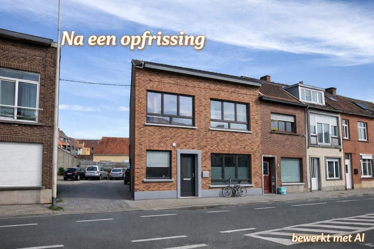 Volledig gerenoveerde burgerwoning, ideaal gelegen aan de...