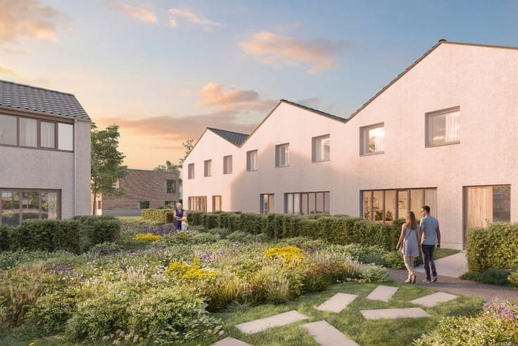 Compacte woning met 2 slaapkamers en tuin met zonneterras