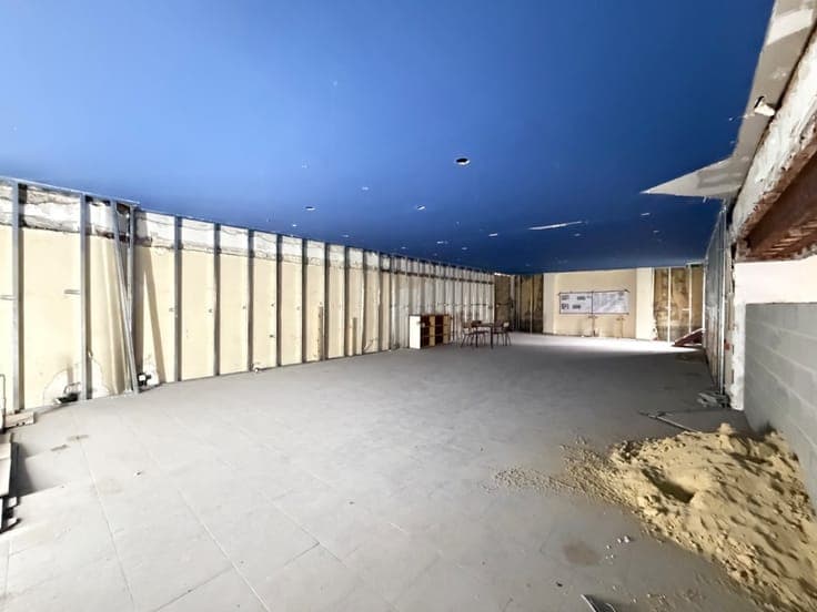 Building with permit for 3 apartments