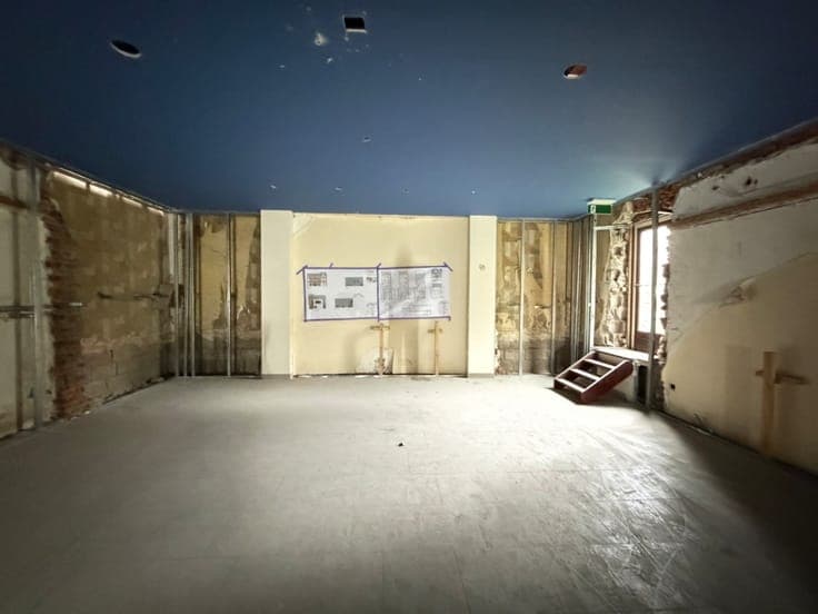 Building with permit for 3 apartments