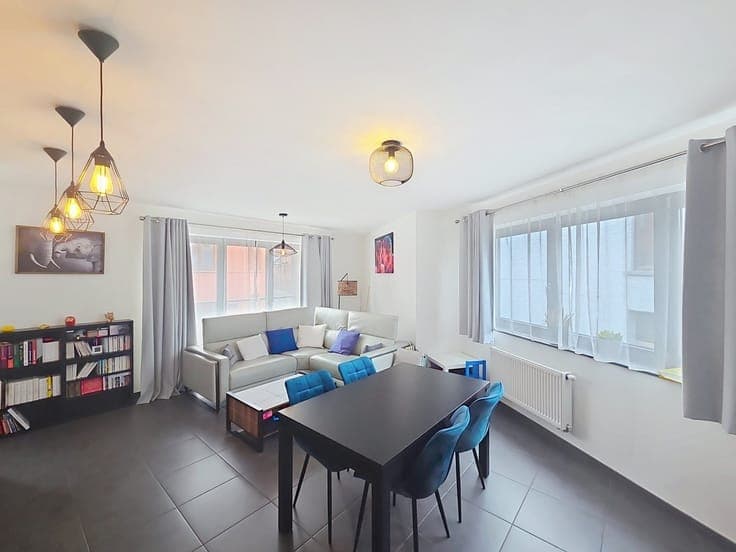 Very attractive recent semi-detached house with garden and g