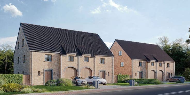 Ruime nieuwbouwwoning op groot perceel te Wingene