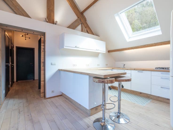 Renovated Former School with Views of the Meuse River
