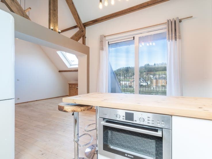 Renovated Former School with Views of the Meuse River