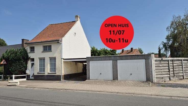 OPEN HUIS ZATERDAG 11/07 van 10u tot 11u. Charmante gezin...