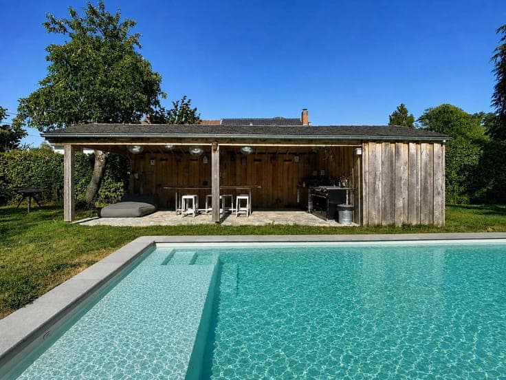 Charmante villa avec studio, piscine et poolhouse