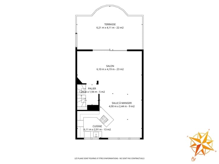 đĄ Maison 3 chs, bureau, garage & 2 terrasses, jardin S-E âïž