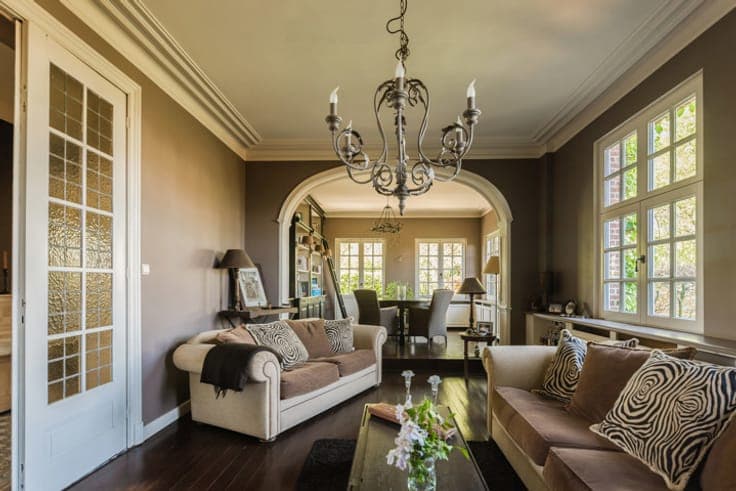 Romantic country house with paradise garden and swim pond