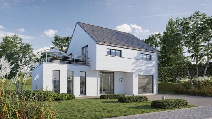 Te koop, groot perceel (2.093m²) in uiterst rustige omgev...