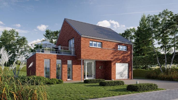 Te koop, groot perceel (2.093m²) in uiterst rustige omgev...