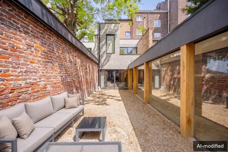 A townhouse with high-quality features