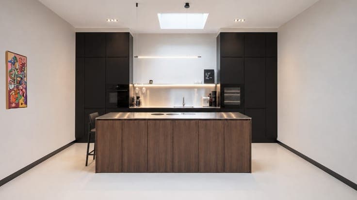 A townhouse with high-quality features