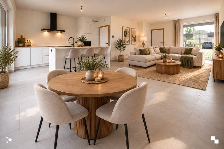 Aantrekkelijke HOB met drie slaapkamers in rustige nieuwe...