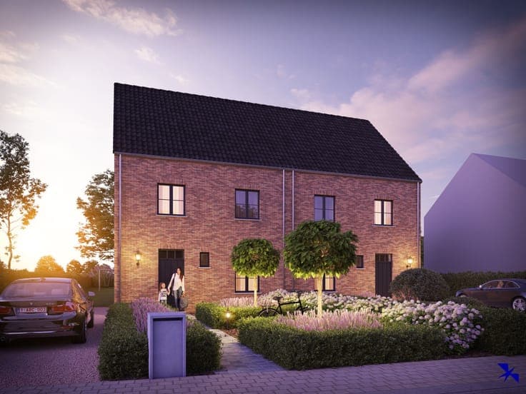 Semi-detached new build house in Tisselt