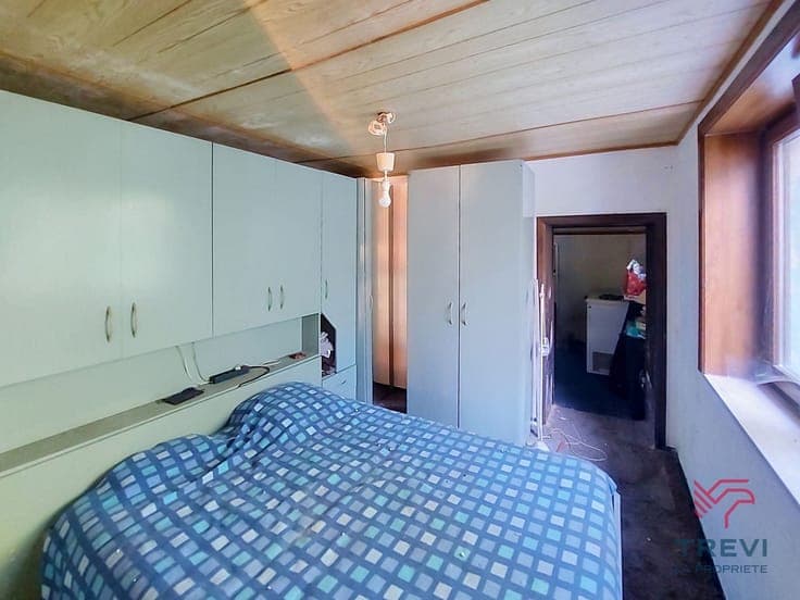 Maison de plain pied, 2 chambres, cave et jardin, et en opti