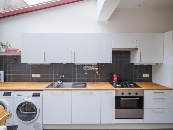 Instapklare stadswoning (EPC B) met twee slaapkamers, rus...