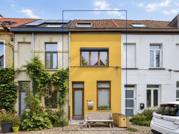 Instapklare stadswoning (EPC B) met twee slaapkamers, rus...