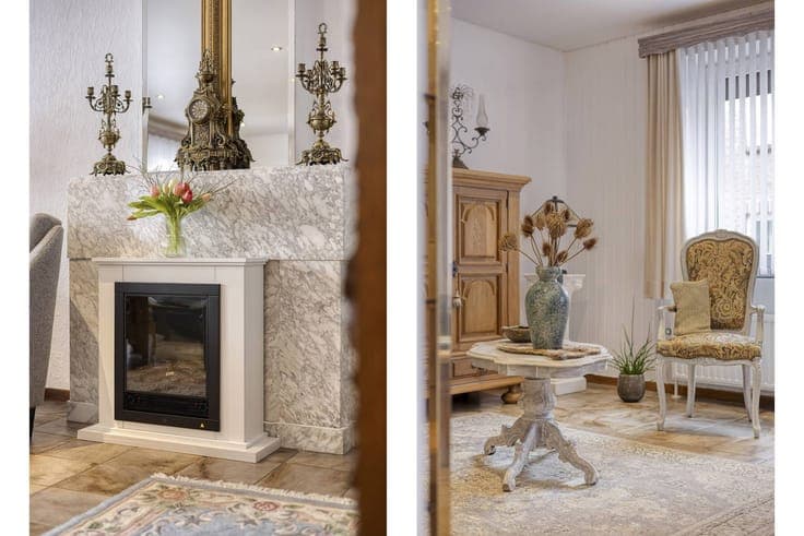 Well-maintained house with spacious garage in the center of