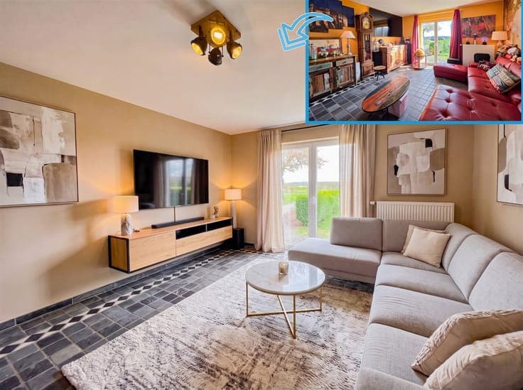 Splendid Ardennes villa, 6 bedrooms, very quiet - PEB B