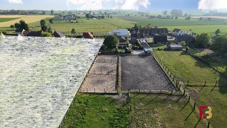 Wonen tussen je paarden, complete hippische eigendom op c...