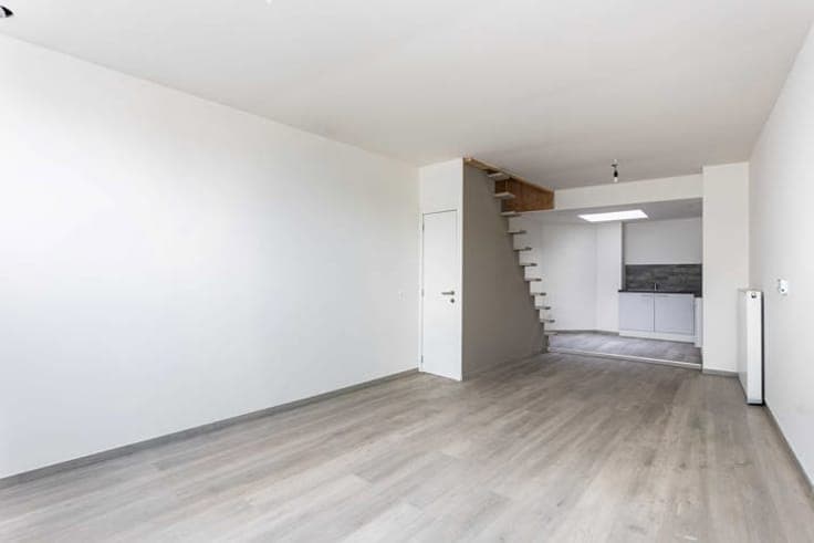 A recently renovated two-bedroom house
