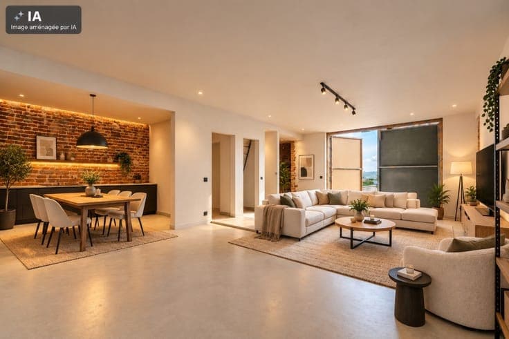 3-bedroom family home, 2 bathrooms, terrace and garden