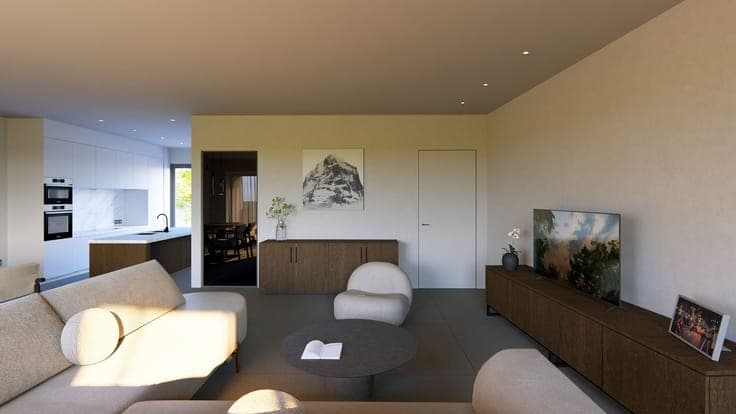 Royale nieuwbouw stapelwoning met 3 kamers op een central...