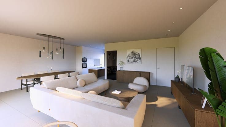 Royale nieuwbouw stapelwoning met 3 kamers op een central...