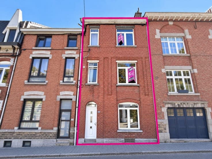 BATIMENT DE RAPPORT 3 LOTS - JARDIN - SITUE A LIEGE