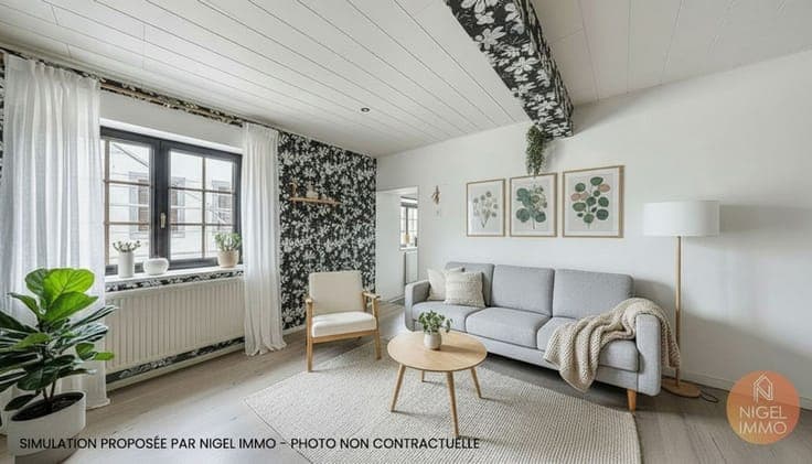 Maison charme , 2chs, jardin 525m²,Lambermont 🏡, Peb:D !