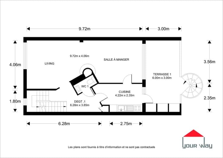 Konkel - Lovely house with garage, terraces and garden