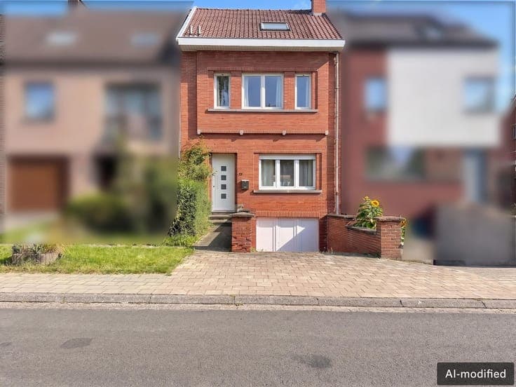 Family home with 4 bedrooms, garage, terrace and garden