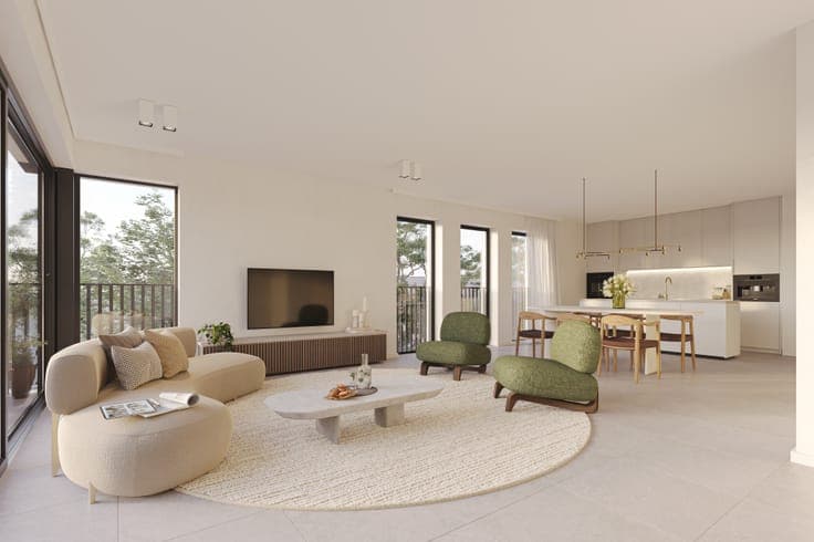 New-build investment property 8 apartments Eeklo (6% VAT)