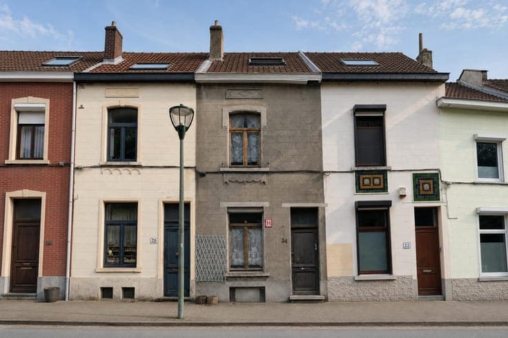 ROODEBEEK - MAISON A RENOVER +/- 125M2 AVEC JARDIN +/- 100M2