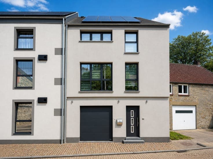 Built in 2017; PEB rating: B; 111 kWh/m²/year; Available upo