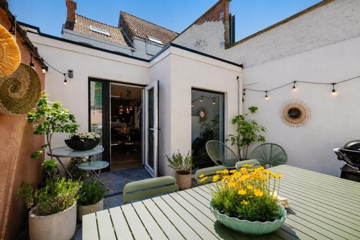 3-bedroom house with a terrace in Sint-Amandsberg