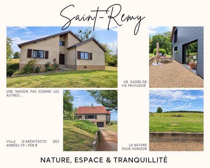 Single-story villa PEB B, no overlooking, near Luxembourg
