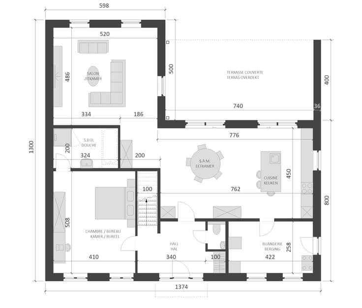House in Sint-Amands