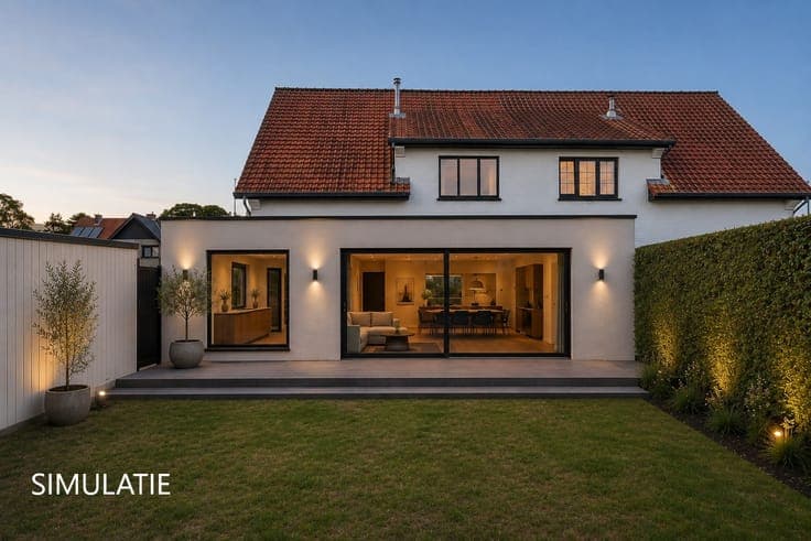 TE RENOVEREN WONING OP 8,43 ARE TE HOUTHALEN-OOST